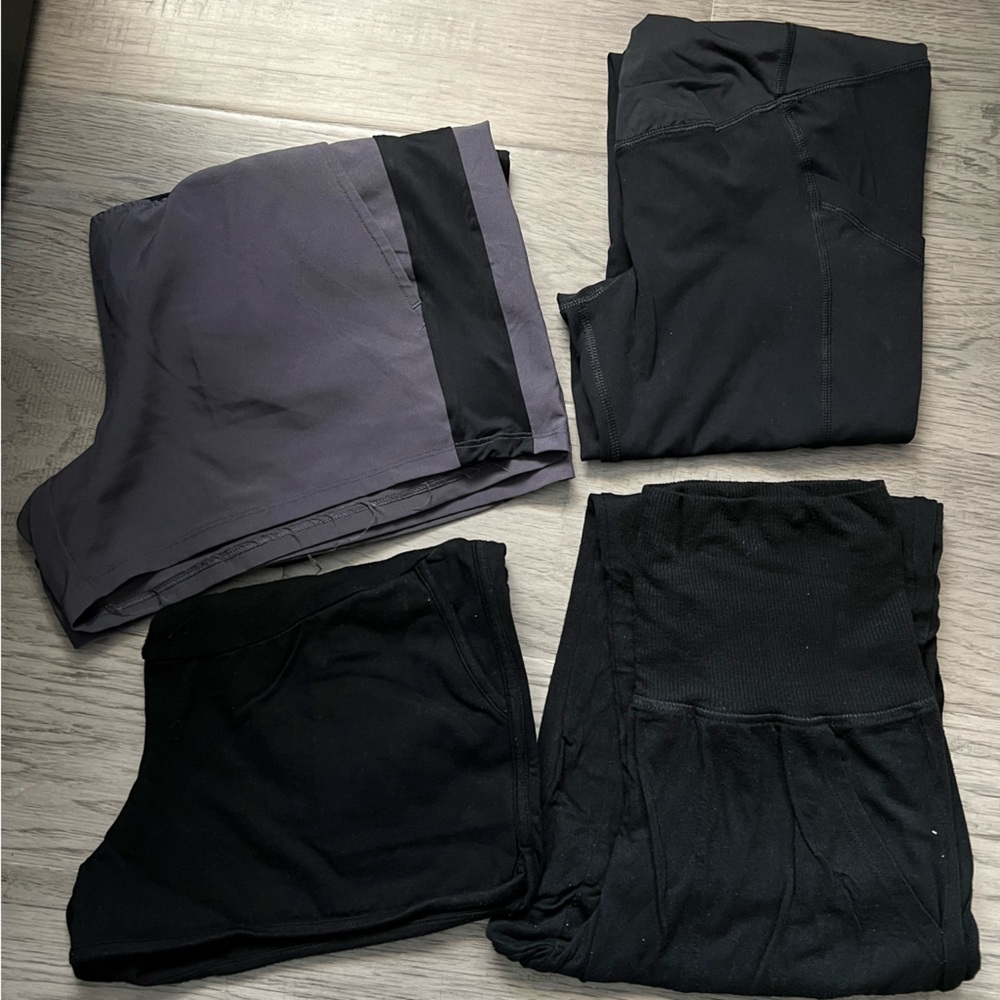 EUC Maternity Shorts & Pants with Pockets